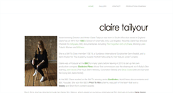 Desktop Screenshot of clairetailyour.com